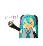 お気楽 初音ミクの日常ライフ（個別スタンプ：9）