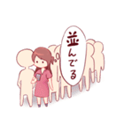 現場に通うドルヲタ女子ちゃん（個別スタンプ：15）