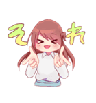 現場に通うドルヲタ女子ちゃん（個別スタンプ：22）