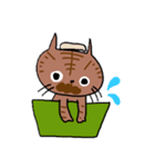 とらといっしょ。（個別スタンプ：3）