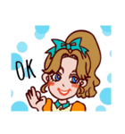 可愛いオンナの子の日常（個別スタンプ：4）