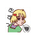 可愛いオンナの子の日常（個別スタンプ：9）