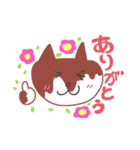 とろけるチョコ猫（個別スタンプ：6）