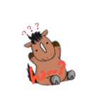 小さなおうまの日常1（個別スタンプ：5）