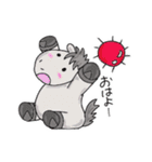 小さなおうまの日常1（個別スタンプ：9）