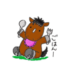 小さなおうまの日常1（個別スタンプ：11）