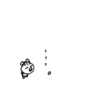 ボールペンで描きました（個別スタンプ：24）