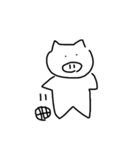 ブタさんすたんぷ（個別スタンプ：10）