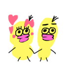 プク子とプク男（個別スタンプ：6）