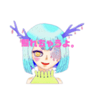 ゆるっと角っ子たち。（個別スタンプ：15）