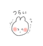 もこもこくんとふわふわうさぎ（個別スタンプ：25）