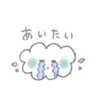もこもこくんとふわふわうさぎ（個別スタンプ：34）