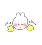 もこもこくんとふわふわうさぎ（個別スタンプ：37）