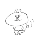 ゆるいうさぎのやつ（個別スタンプ：6）