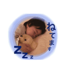 可愛い娘のスタンプ。（個別スタンプ：3）