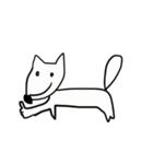 犬が感情表現をするスタンプ（個別スタンプ：15）