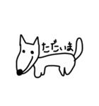犬が感情表現をするスタンプ（個別スタンプ：24）