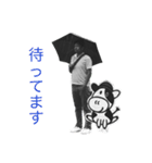 サラリーマン大宮のモロクロ人生（個別スタンプ：26）