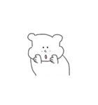 [mini] クマ(GOMJJI)の 一日（個別スタンプ：1）