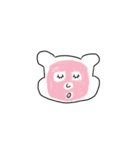 [mini] クマ(GOMJJI)の 一日（個別スタンプ：5）