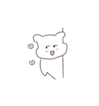 [mini] クマ(GOMJJI)の 一日（個別スタンプ：6）