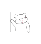 [mini] クマ(GOMJJI)の 一日（個別スタンプ：7）