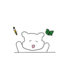 [mini] クマ(GOMJJI)の 一日（個別スタンプ：15）