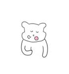 [mini] クマ(GOMJJI)の 一日（個別スタンプ：18）