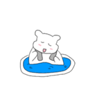 [mini] クマ(GOMJJI)の 一日（個別スタンプ：23）