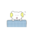 [mini] クマ(GOMJJI)の 一日（個別スタンプ：24）