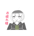 V字笑顔のりんごちゃん（個別スタンプ：6）