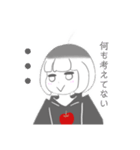 V字笑顔のりんごちゃん（個別スタンプ：20）