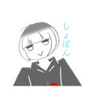 V字笑顔のりんごちゃん（個別スタンプ：29）
