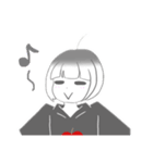 V字笑顔のりんごちゃん（個別スタンプ：36）