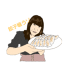 日々戦うみさきちゃんの日常（個別スタンプ：3）
