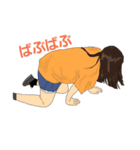 日々戦うみさきちゃんの日常（個別スタンプ：8）