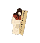 日々戦うみさきちゃんの日常（個別スタンプ：15）