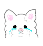 ワタシは白もふ犬（個別スタンプ：8）