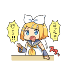 ゆるゆる鏡音リンちゃんスタンプ（個別スタンプ：10）