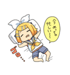 ゆるゆる鏡音リンちゃんスタンプ（個別スタンプ：23）