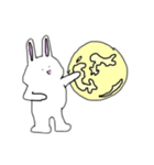 あははウサギ（個別スタンプ：2）