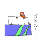 ハナビちゃんと役者（個別スタンプ：7）