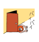 ハナビちゃんと役者（個別スタンプ：11）