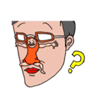 ハナビちゃんと役者（個別スタンプ：14）