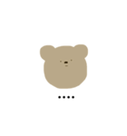 teddy bear bear（個別スタンプ：4）