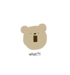 teddy bear bear（個別スタンプ：5）