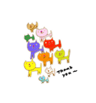カラフルNeko（個別スタンプ：1）