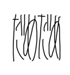 縦長文字（個別スタンプ：21）