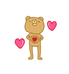 どうも－、クマです。（個別スタンプ：9）