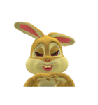 キュートなうさぎ3D（個別スタンプ：16）